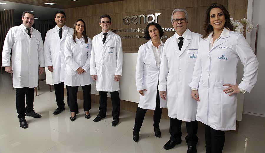 Equipe Médica de Oftalmologista da Clínica Cenor - Centro Oftalmológico em Resende - RJ